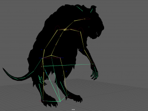 wererat Modello 3D