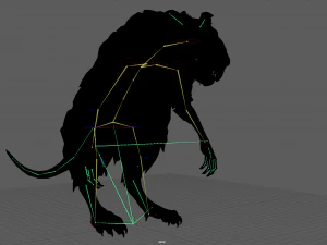 wererat 3D Model