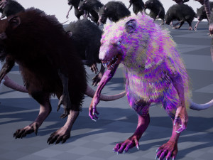 wererat Modello 3D
