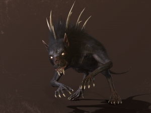 chupocabra 3D Model