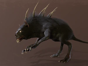 Chupocabra 3D Model