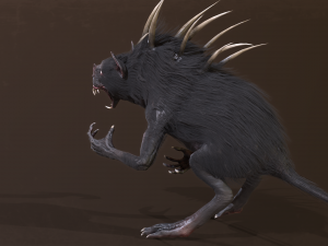 chupocabra 3D Model