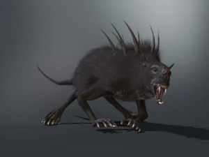 Chupocabra 3D Model
