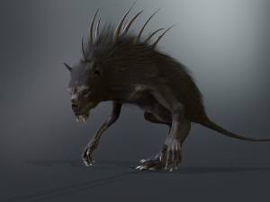 chupocabra 3D Model