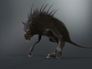 Chupocabra 3D Model
