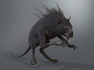 chupocabra 3D Model