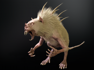chupocabra 3D Model