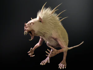 Chupocabra 3D Model