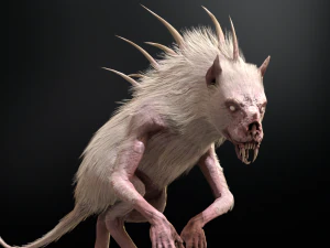 Chupocabra 3D Model