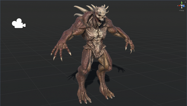 strongdemon 3D Modell .c4d .max .obj .3ds .fbx .stl .blend