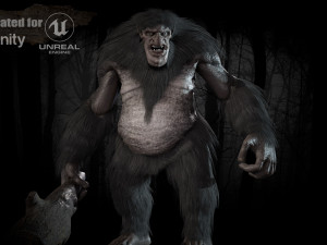 scandinavian troll 3D 模型