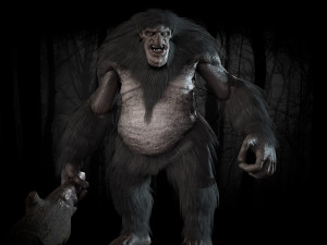 scandinavian troll Modèle 3D