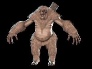 scandinavian troll Modèle 3D