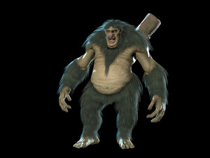 scandinavian troll Modèle 3D
