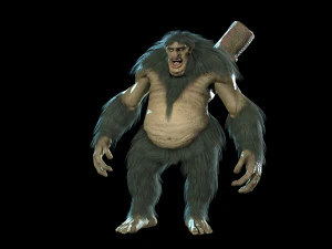 scandinavian troll 3D Model