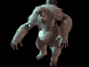 scandinavian troll Modèle 3D