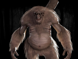 scandinavian troll Modèle 3D