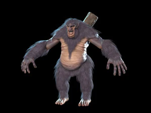 scandinavian troll 3D Model