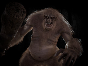 scandinavian troll Modèle 3D