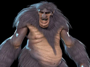 scandinavian troll 3D Model