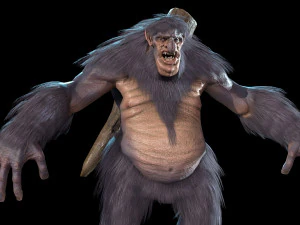 scandinavian troll 3D Model