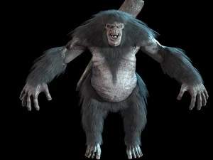 scandinavian troll 3D Model