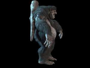 scandinavian troll Modèle 3D