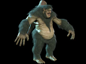 scandinavian troll 3D Model