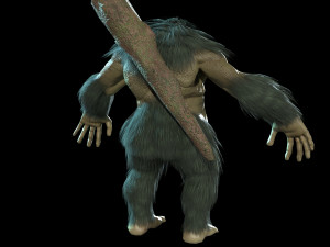 scandinavian troll Modèle 3D