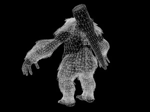 scandinavian troll 3D Model