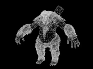 scandinavian troll 3D Model