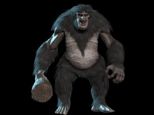 scandinavian troll Modèle 3D