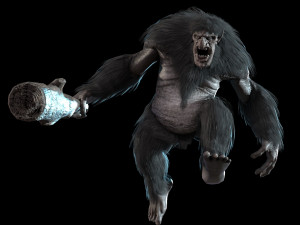 scandinavian troll Modèle 3D