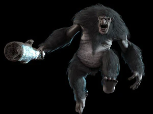 scandinavian troll 3D Model