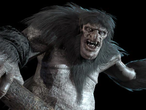 scandinavian troll 3D Model