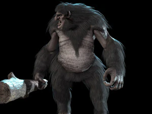 scandinavian troll 3D Model