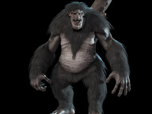 scandinavian troll Modèle 3D