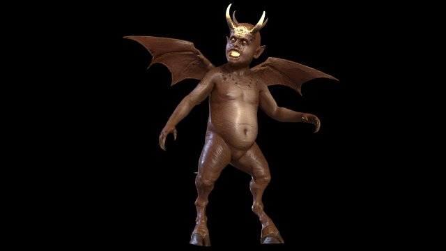 Imp1 3D Model .c4d .max .obj .3ds .fbx .stl .blend 
