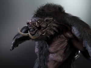 WereBoar Modelo 3D