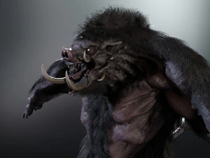 ОборотеньКабан 3D Модель