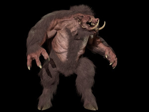 WereBoar Modelo 3D