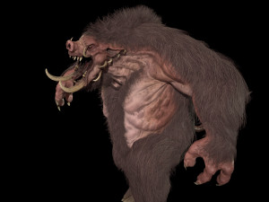 WereBoar Modelo 3D
