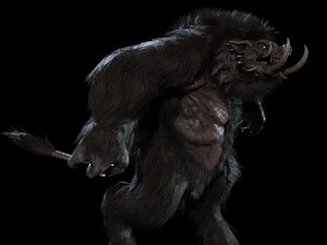 WereBoar Modelo 3D