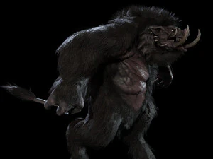 ОборотеньКабан 3D Модель