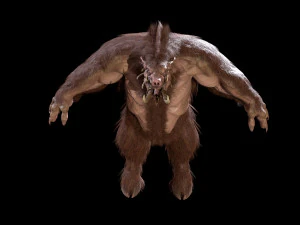 ОборотеньКабан 3D Модель