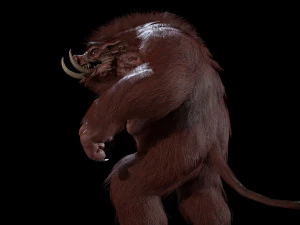 ОборотеньКабан 3D Модель