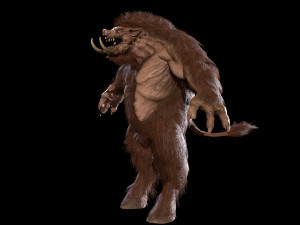 WereBoar Modelo 3D