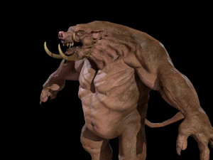 ОборотеньКабан 3D Модель