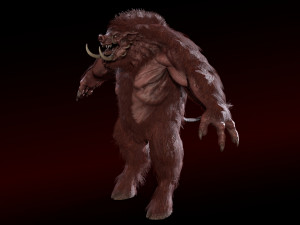 WereBoar Modelo 3D