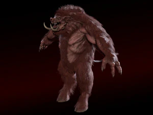 ОборотеньКабан 3D Модель